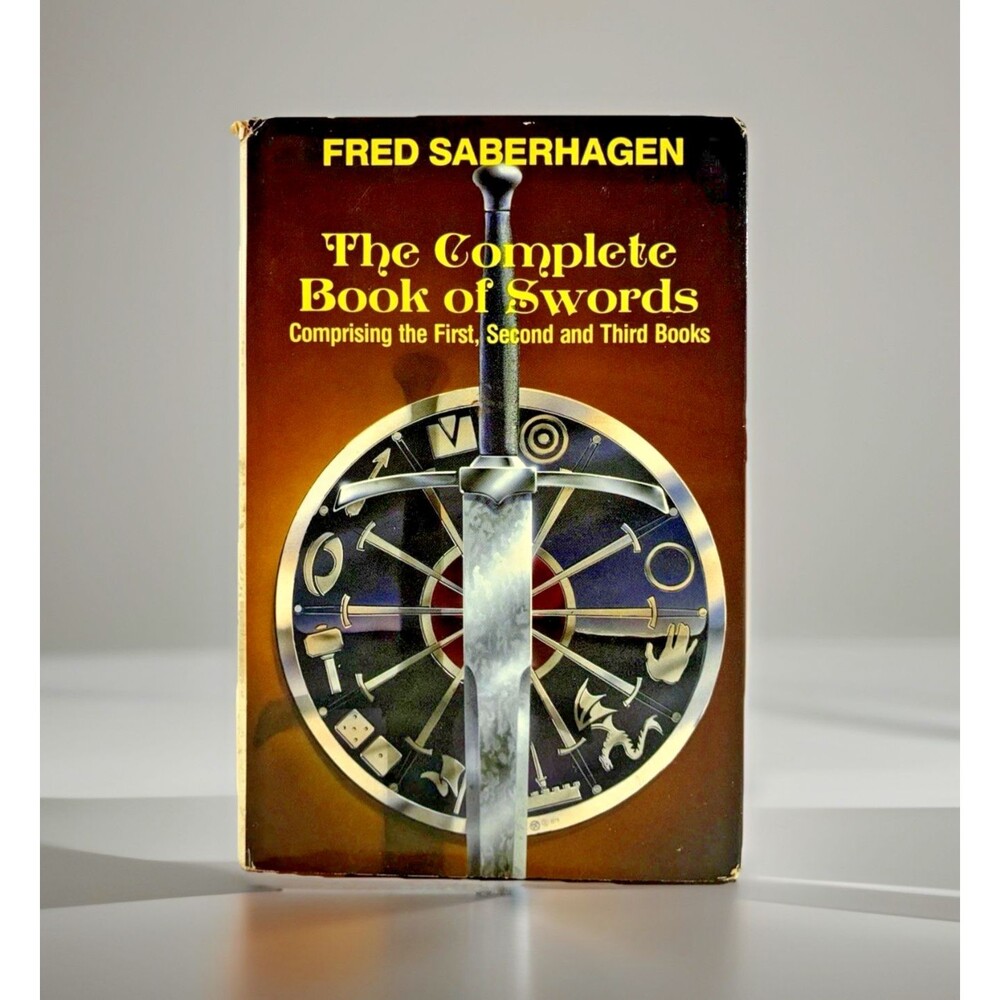 The Complete Book of Swords by Fred Saberhagen Vintage Nelson Doubleday Hardback